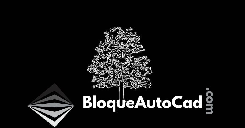 Descarga Gratis Bloque CAD de Árbol en Alzado para AutoCAD - Detalles Realistas 1 Árbol en alzado bloque dwg en AutoCAD gratis CAD block